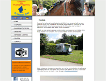 Tablet Screenshot of campingdelachendeloods.nl